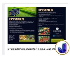Pupuk organik d'Panen