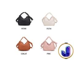 ZARA Tas Selempang Jinjing Kulit Sintetis