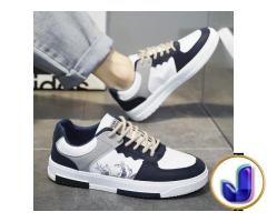Techdoo Sepatu Sneakers Pria Sepatu Olahraga Cowok Casual Keren