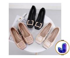 Flat Shoes Wanita Gio Saverino OSLO Loafers Empuk Sepatu Balet