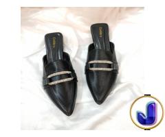 Sepatu Mules Import Wanita Fashion Elegan Style