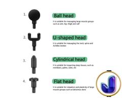 Massage Gun Mini - Alat Pijat Refleksi Otot - Terapi Elektrik Fascial Gun